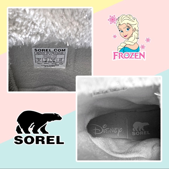 SOREL Boots (Disney Frozen theme) - Picture 7 of 7